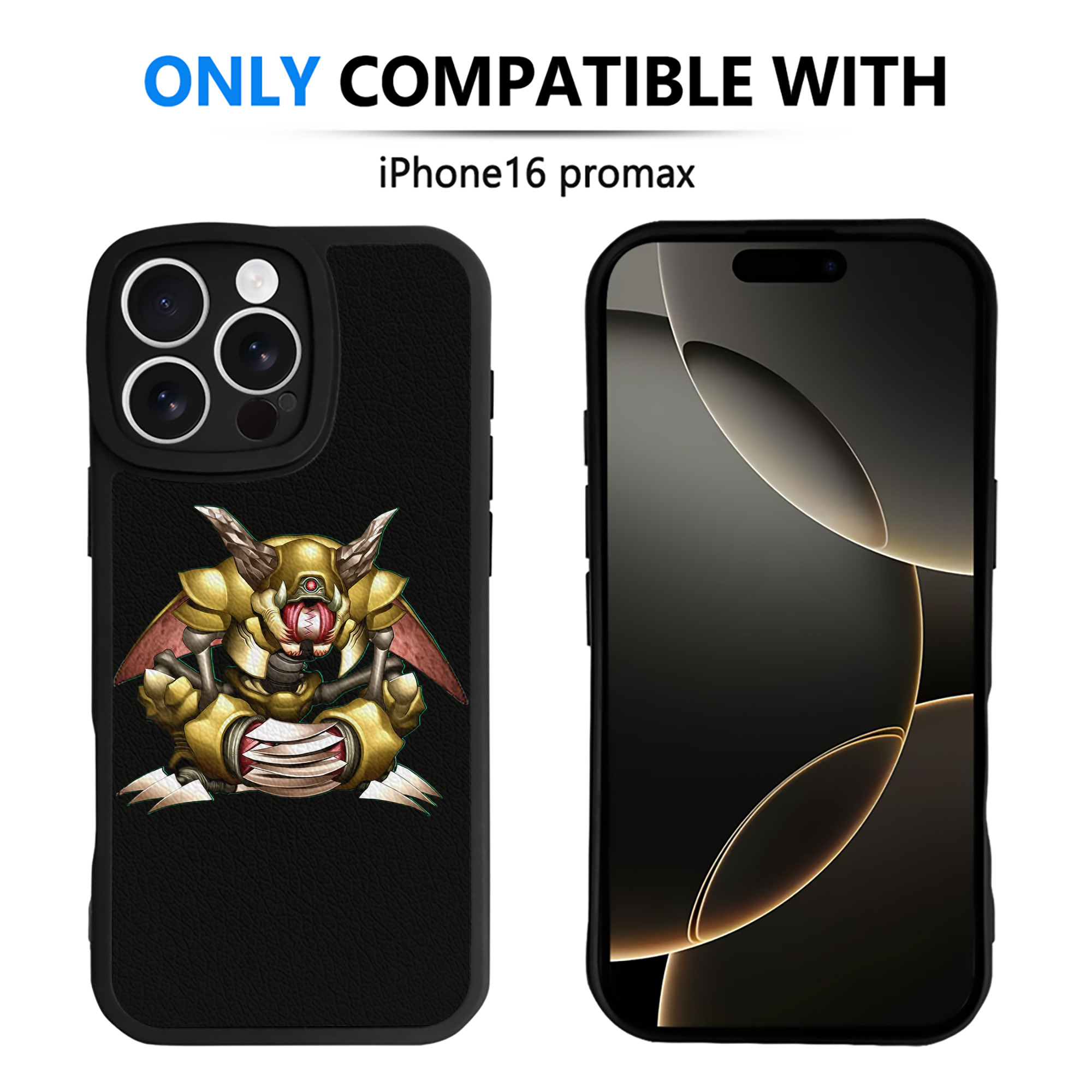 （画像用） 遊☆戯☆王 Yu-Gi-Oh! 【iPhone 16シリーズ対応】シリコンスマホケース（レザー調） 材質：シリコン